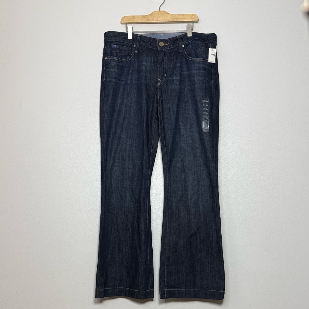 GAP 1969 Jeans Long & Lean Stretch Flare 31/12a